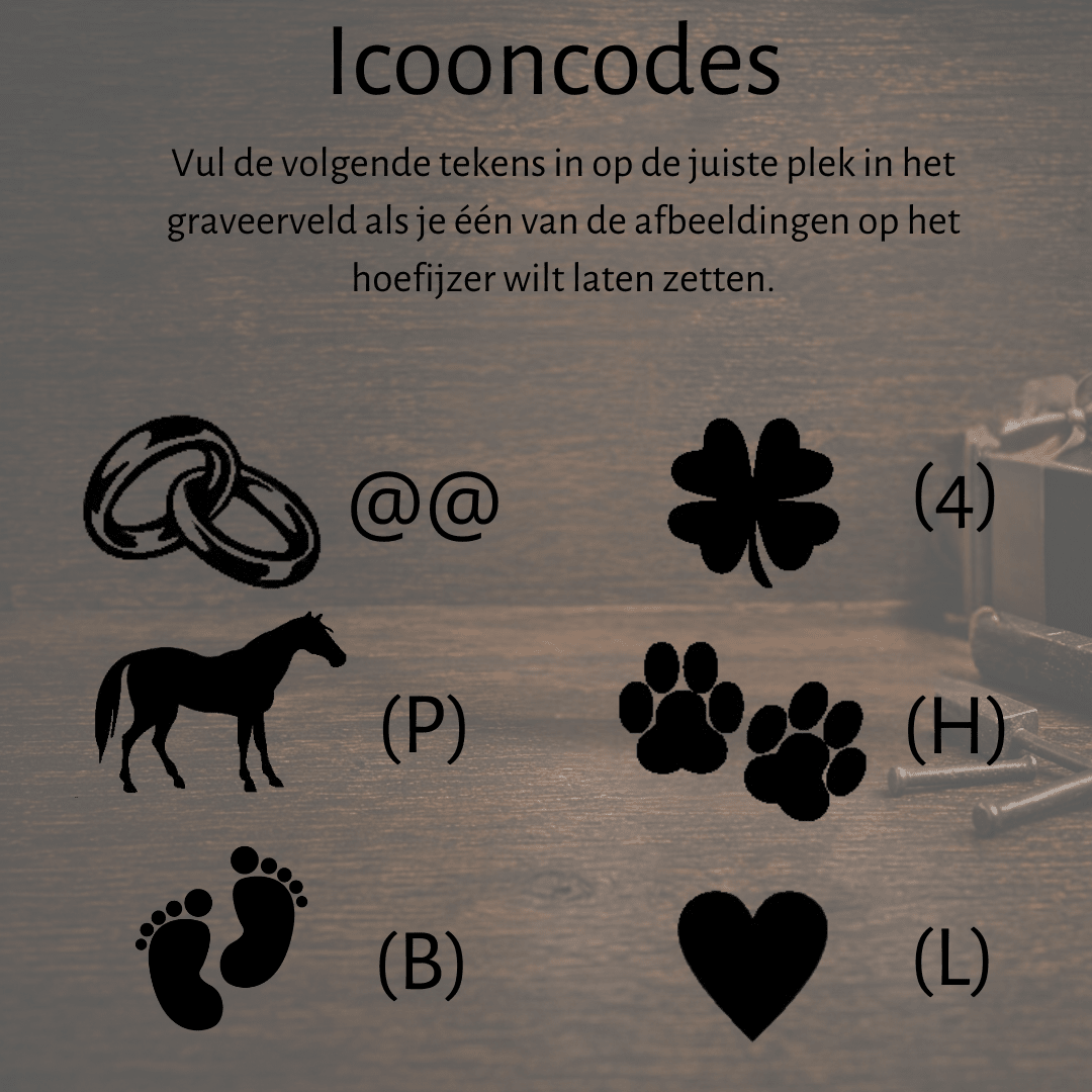 Naturel hoefijzer voor Vaderdag - Hoefijzergeschenk.nl
