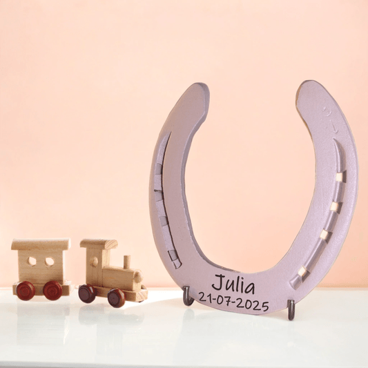 Roze hoefijzer - Hoefijzergeschenk.nl
