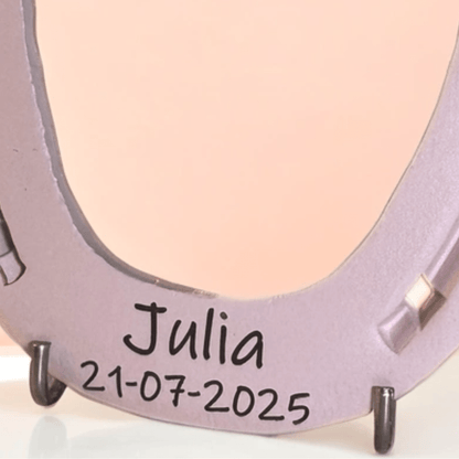 Roze hoefijzer - Hoefijzergeschenk.nl